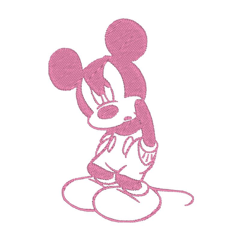 Mickey en colère