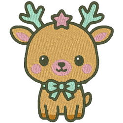Kawai Christmas Reindeer