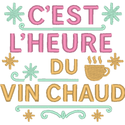 C'est l'heure du vin chaud.