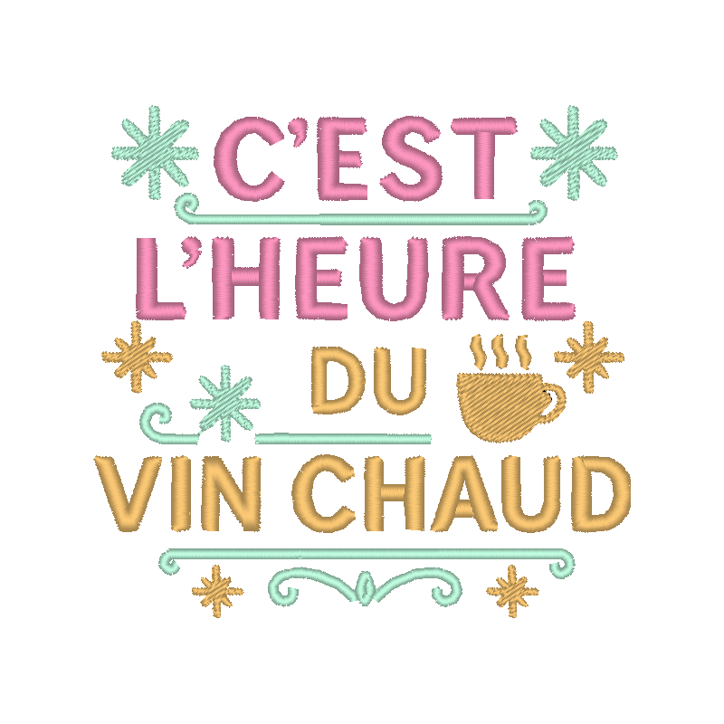 C'est l'heure du vin chaud.