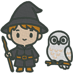 Magicien et chouette