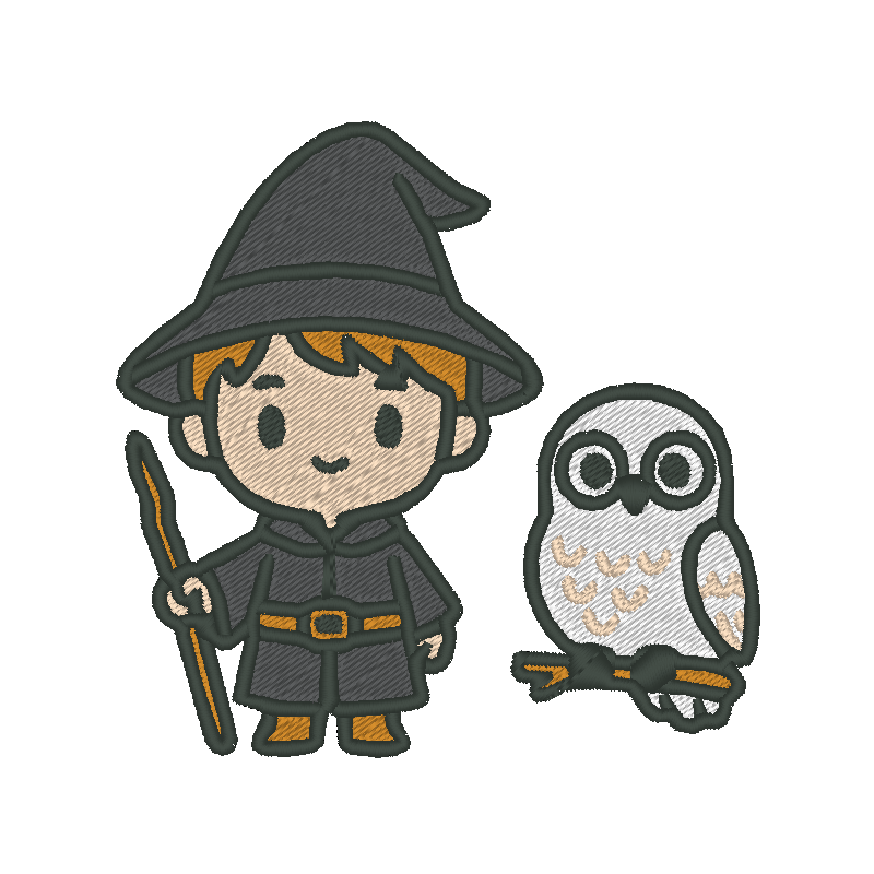 Magicien et chouette