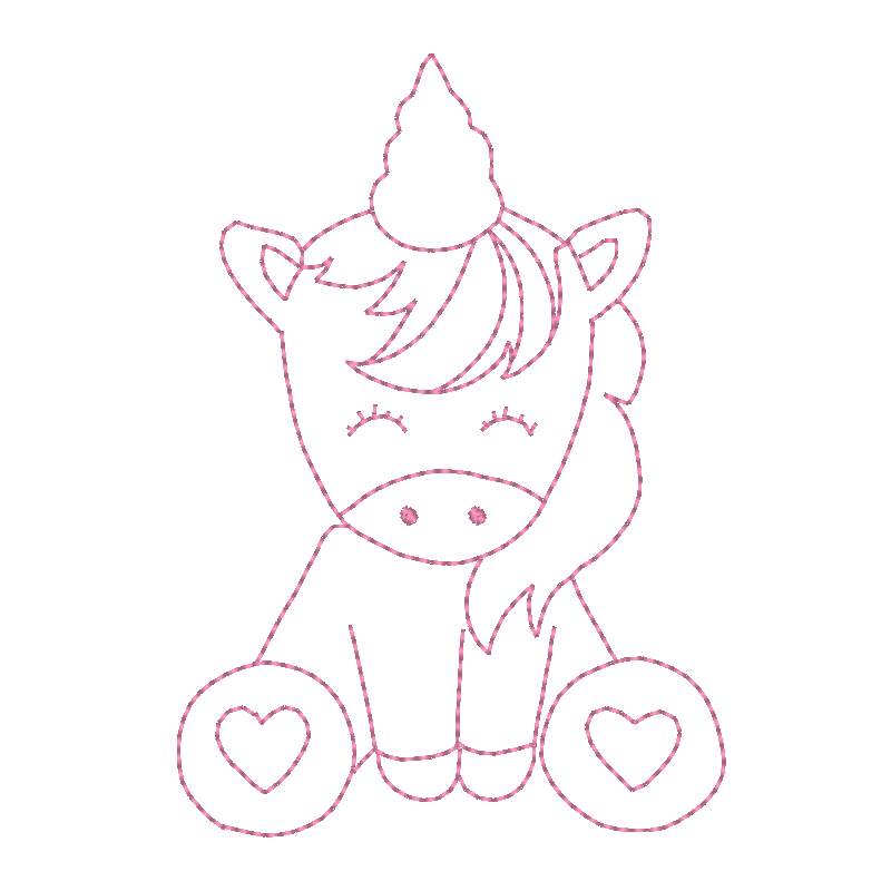 Licorne - unicorn bébé