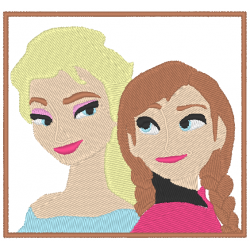 Elsa et Anna portrait