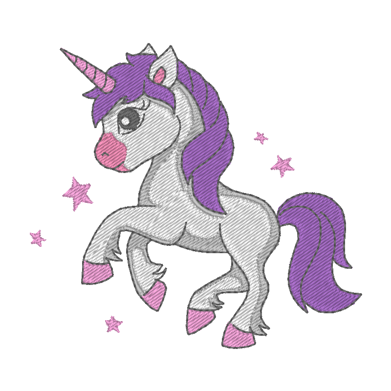 Licorne - unicorn petit poney