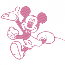 Mickey heureux
